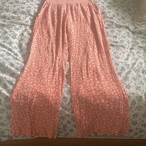 Billabong Coral Floral Wide Leg Pants